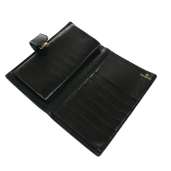 Chanel Cc Black Leather Wallet  (Pre-Owned) - Picture 13 of 16